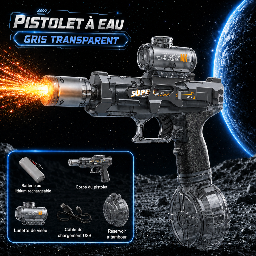 Pistolet à Eau Électrique Aurora