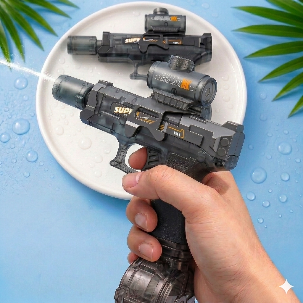 Pistolet à Eau Électrique Aurora — Compact & Puissant