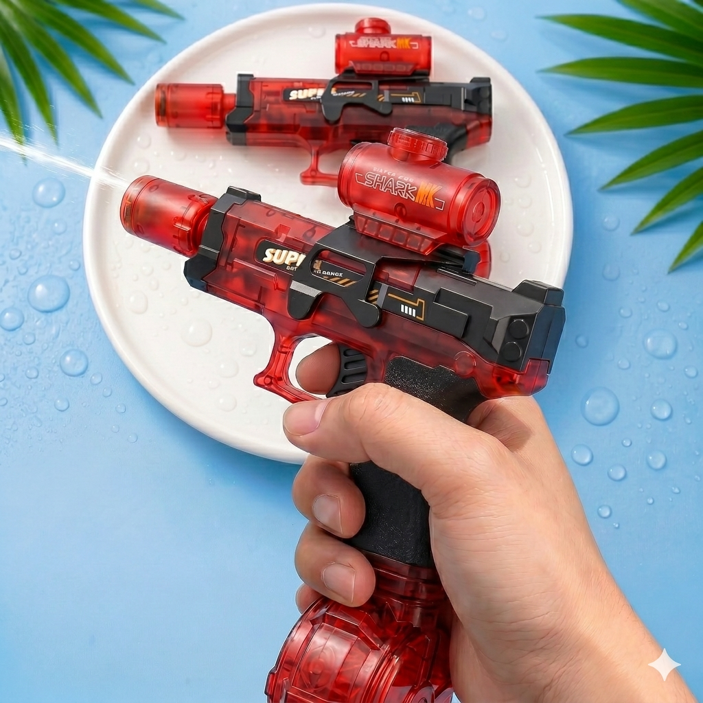 Pistolet à Eau Électrique Aurora — Compact & Puissant