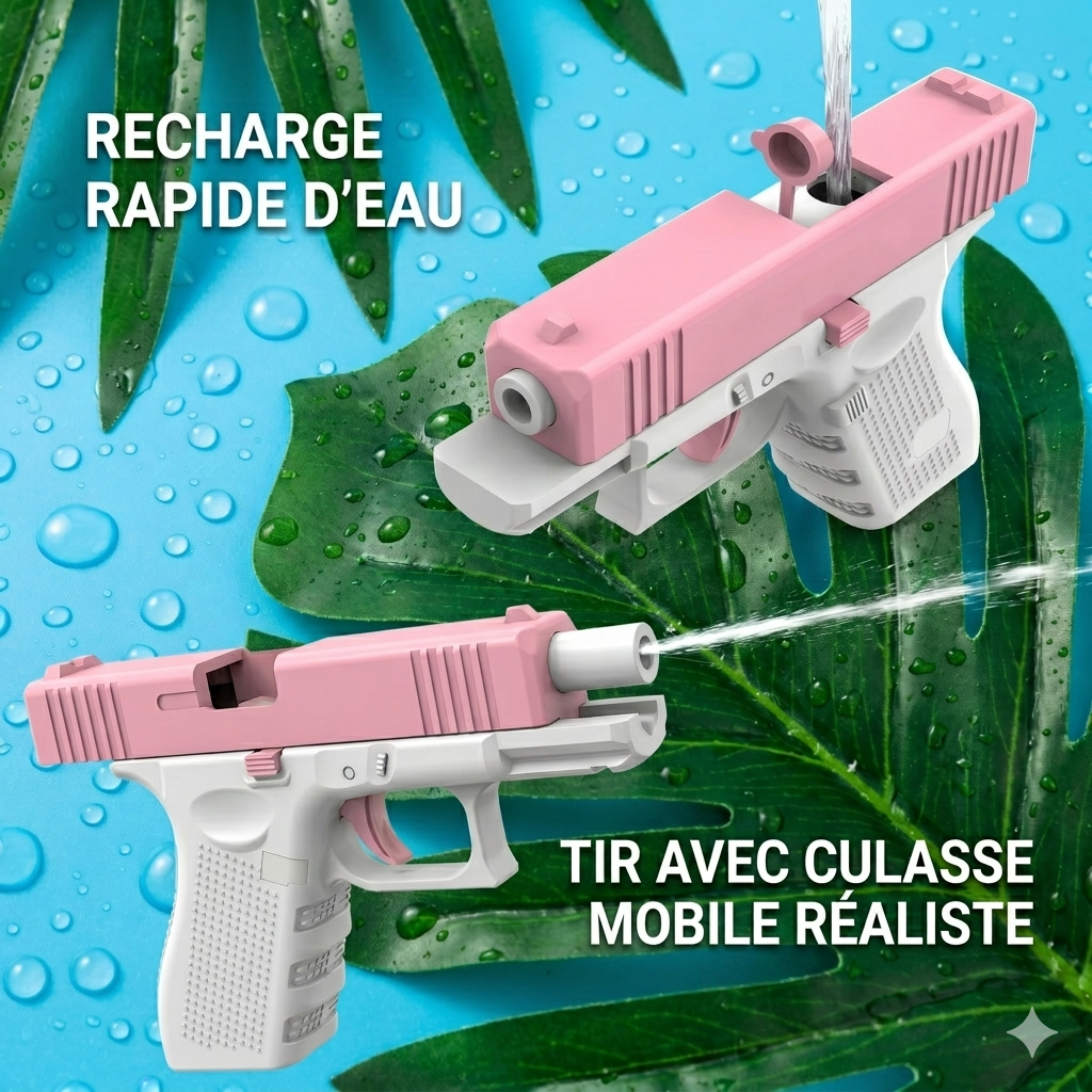 Automatic Kids Water Gun — Continuous Effortless Shooting