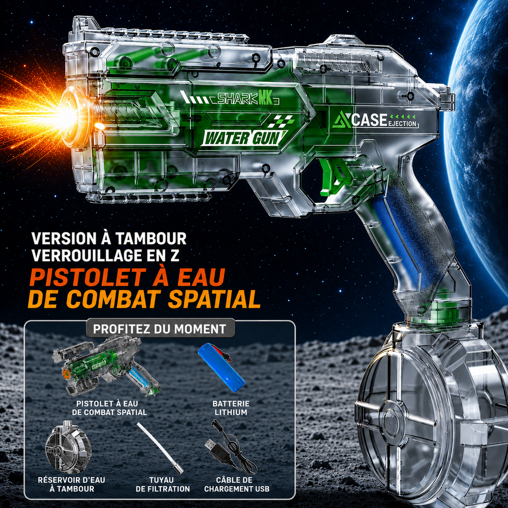Pistolet à Eau Combat Spatial